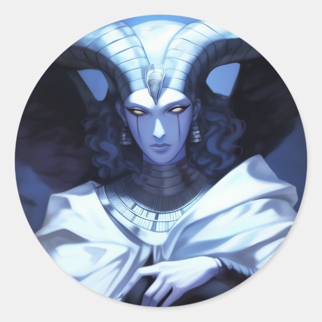 Sticker Rond Demon (Devant)