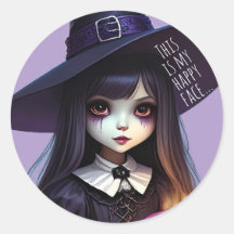 Déplaisant mignon, sorcière violette Anniversaire,