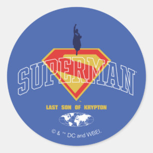 Sticker Rond Dernier fils de Krypton Emblem