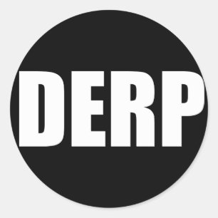 STICKER ROND DERP