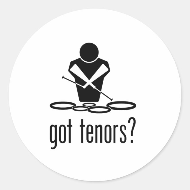 Sticker Rond des ténors ? (Devant)