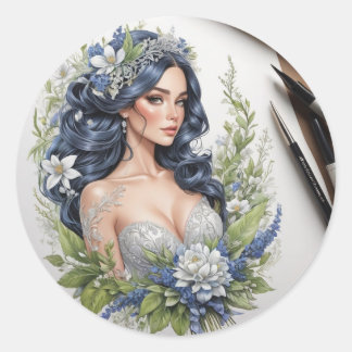 Sticker Rond Design agréable