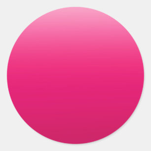 Sticker Rond Design dégradé rose gras