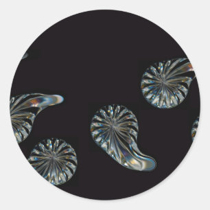 Sticker Rond Design irlandais - La collection Crystal