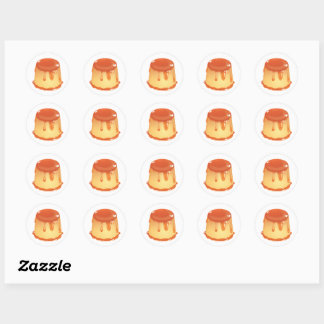 Sticker Rond dessert de cupcake