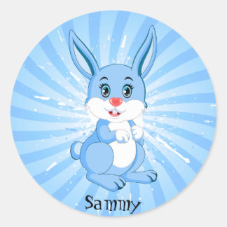 Sticker Rond Dessin animé