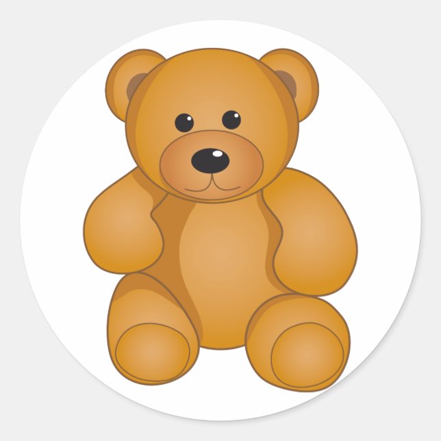 Sticker Rond Dessin Dessin Dessin (Devant)