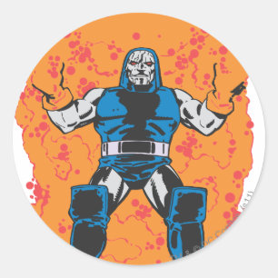 Sticker Rond Destruction de Darkseid