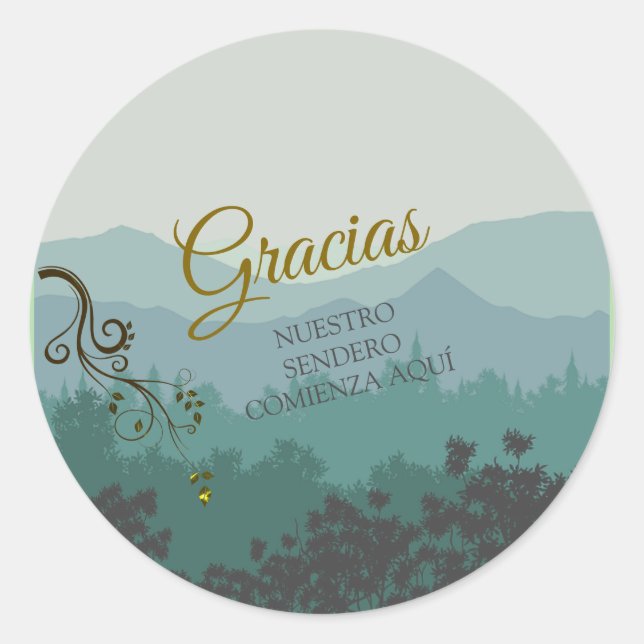 Sticker Rond Detalles para Invitados (Devant)
