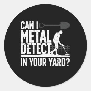 Sticker Rond Détection Métal Pour Détectoriste Métal