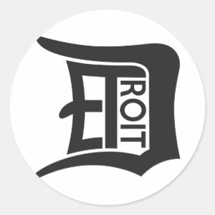Sticker Rond Détroit D
