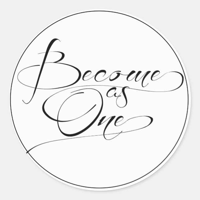 Sticker Rond Devenez un chevalier de mariage chrétien (Devant)