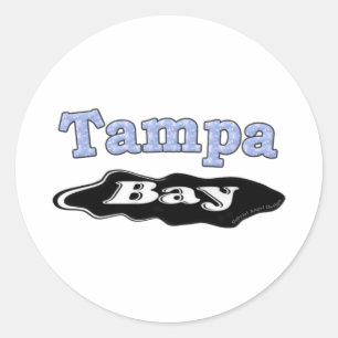 Sticker Rond Déversement d'hydrocarbures de Tampa Bay