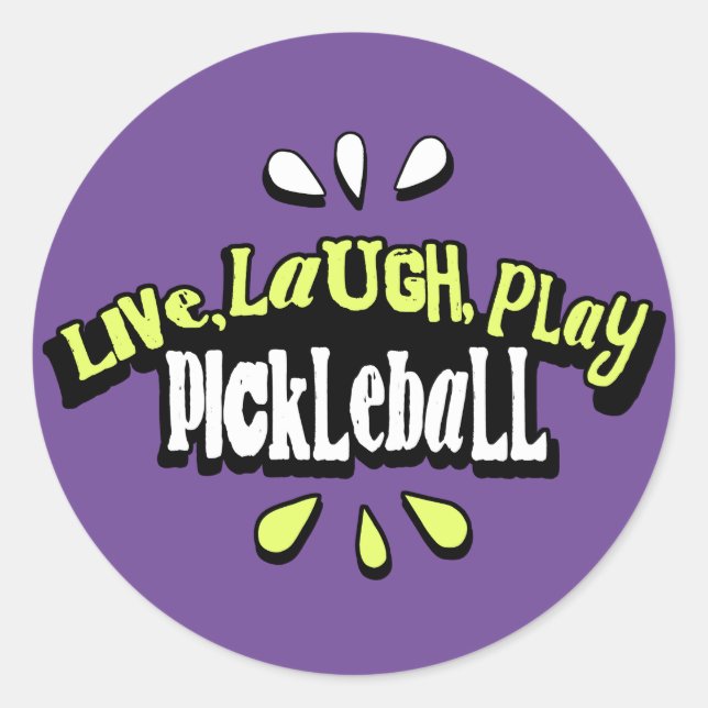 Sticker Rond Devis de balle (Devant)
