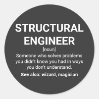 Devis Humour de définition de l'ingénieur structur