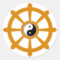 Dharma Wheel Yin Yang