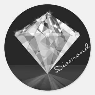Sticker Rond Diamant