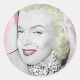 Sticker Rond Diamants