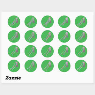 Sticker Rond Diapositive inversée -