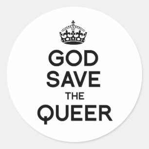 Sticker Rond DIEU SAUVER LA REQUÊTE -.png