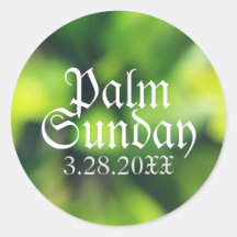 Dimanche du Palm en vert