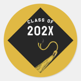 Sticker Rond Diplôme 2025