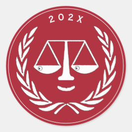 Sticker Rond Diplôme de l'École de droit des avocats 2025