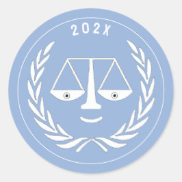 Sticker Rond Diplôme de l'École de droit des avocats 2025