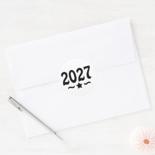 Sticker Rond Diplômés de la promotion 2027