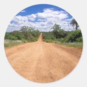 Sticker Rond Dirt Road, Parc national de Kruger, Mpumalanga