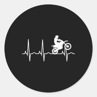 Sticker Rond Dirt Vélo Dirtbike Hebeat