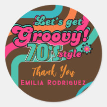 Disco Rétro Années 70 Anniversaire Boogie Groovy P