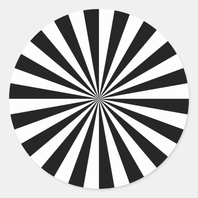 Sticker Rond Disque Hypno (Devant)