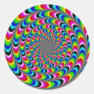 Sticker Rond Dizzying