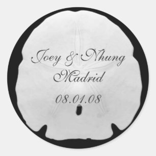 Sticker Rond Dollar du sable