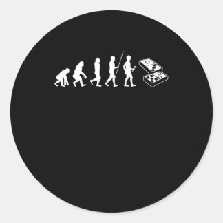 Sticker Rond Dominos Board Game Domino Player Human Ra