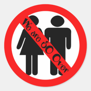 Sticker Rond Donc, à la fin de la rupture