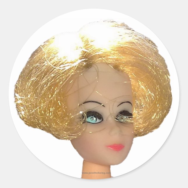 Sticker Rond Donna L'Autocollant (Devant)
