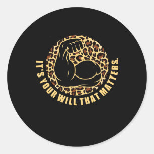 Sticker Rond Donnez-lui tout