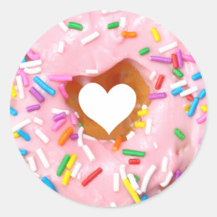 Sticker Rond Donut