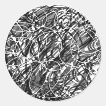 Doodle Abstrait Rush of Time
