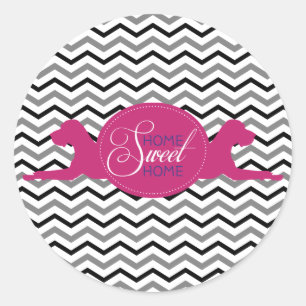 Sticker Rond Douce Maison Douce