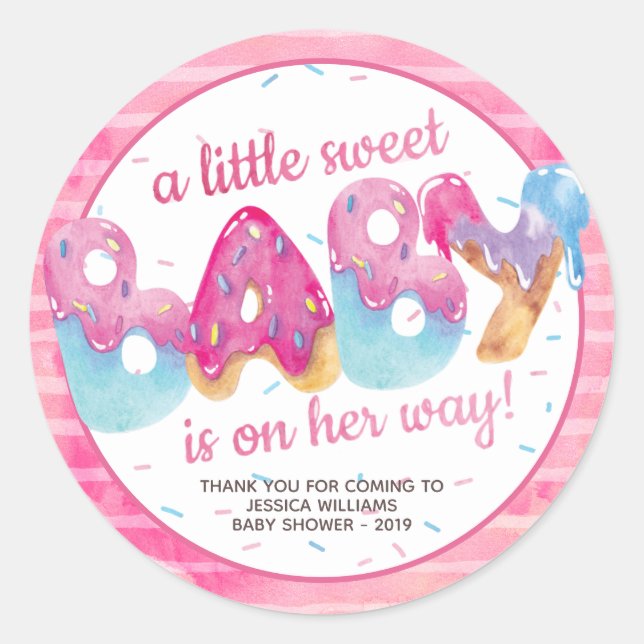 Sticker Rond Douces arroses de canyland (Devant)