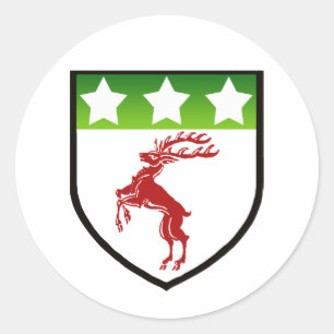 STICKER ROND DOUGHERTY SHIELD