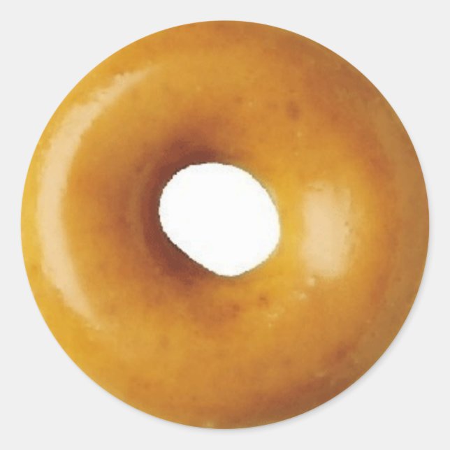 Sticker Rond Doughnut (Devant)