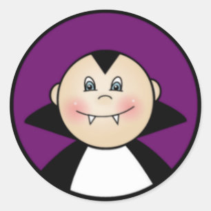Sticker Rond Dracula