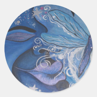 Sticker Rond DrAgOnfLy MoOn