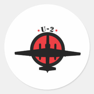 Sticker Rond Dragonlady U-2