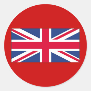Sticker Rond Drapeau du Royaume-Uni
