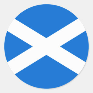 Sticker Rond Drapeau écossais T-shirts et cadeaux